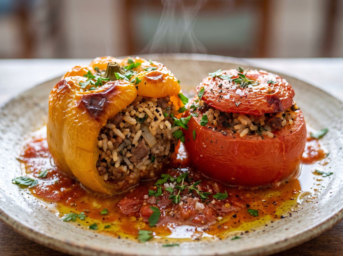 American Stuffed Vegetables