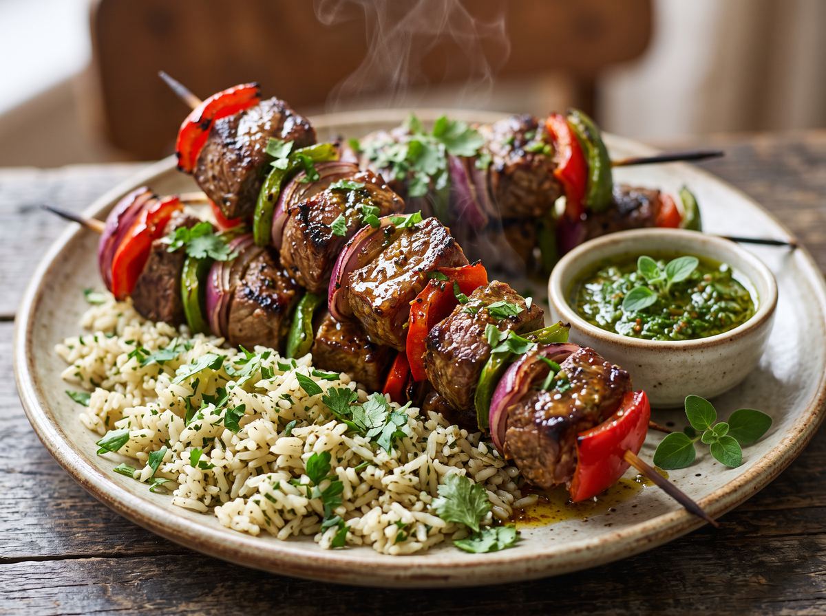 Caribbean Grilled Skewers