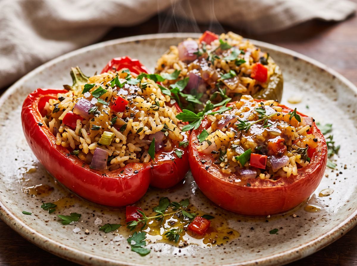 Caribbean Stuffed Vegetables 2