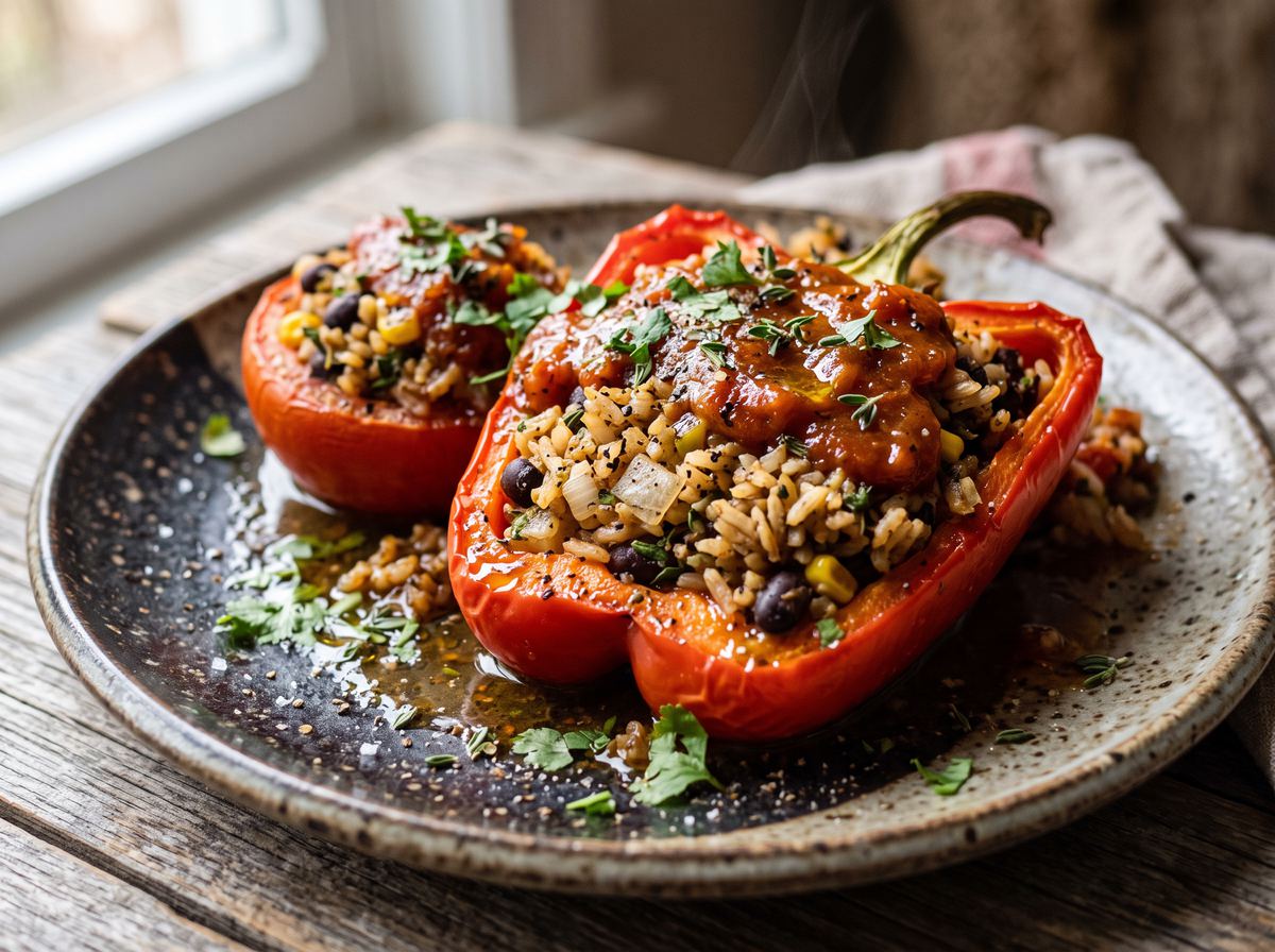 Caribbean Stuffed Vegetables