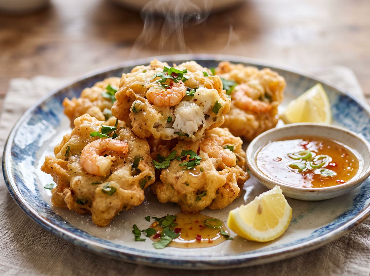 Chinese Seafood Fritters 3