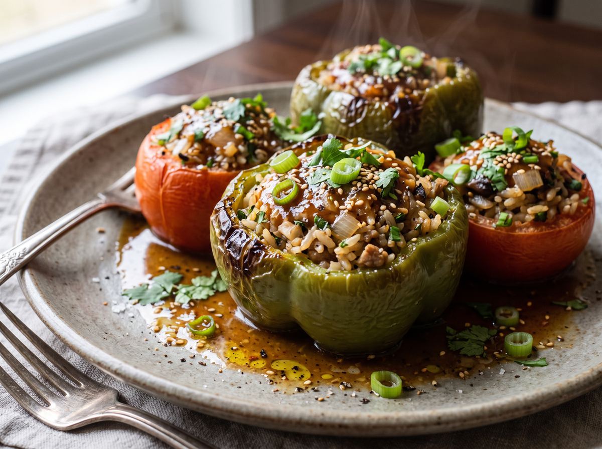 Chinese Stuffed Vegetables