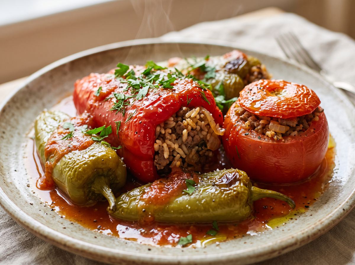 Eastern European Stuffed Vegetables