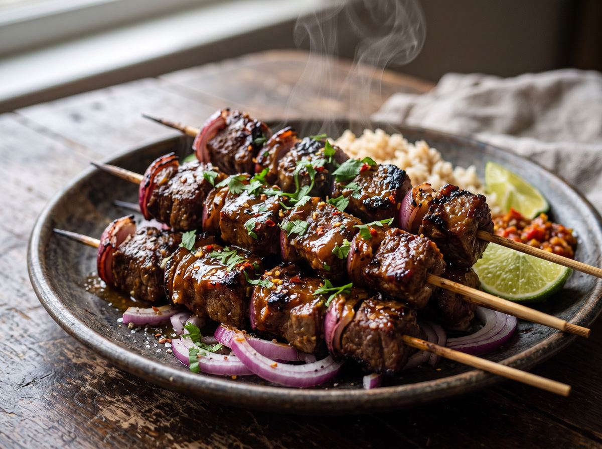 Indonesian Grilled Skewers