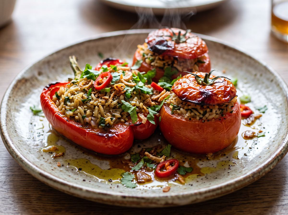 Indonesian Stuffed Vegetables