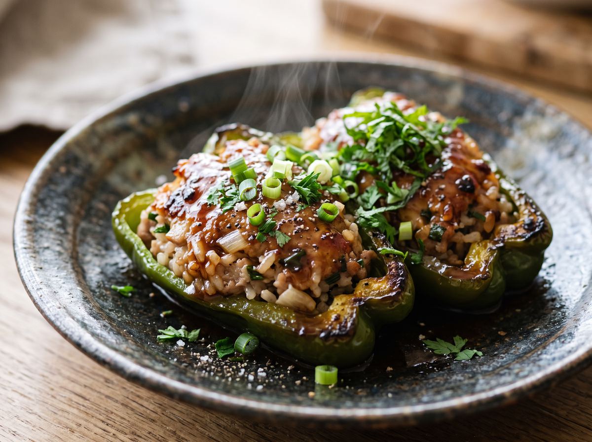 Japanese Stuffed Vegetables 2