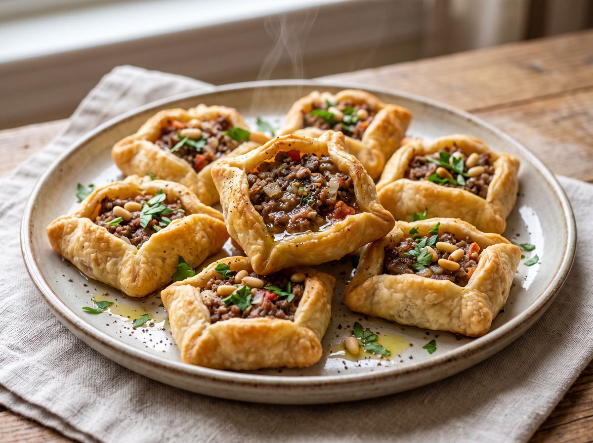 Lebanese Meat Pastry Bites 2