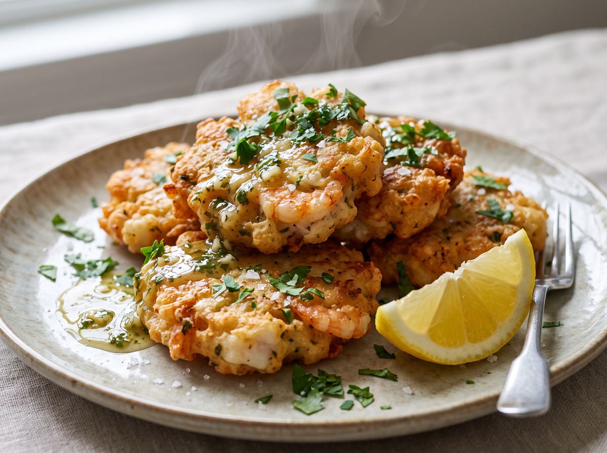 Lebanese Seafood Fritters