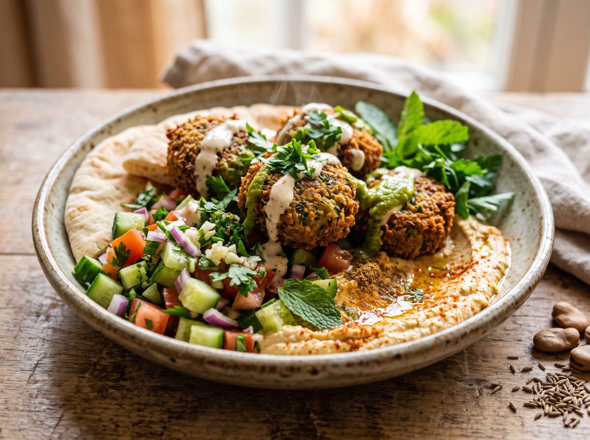 Middle Eastern Falafel