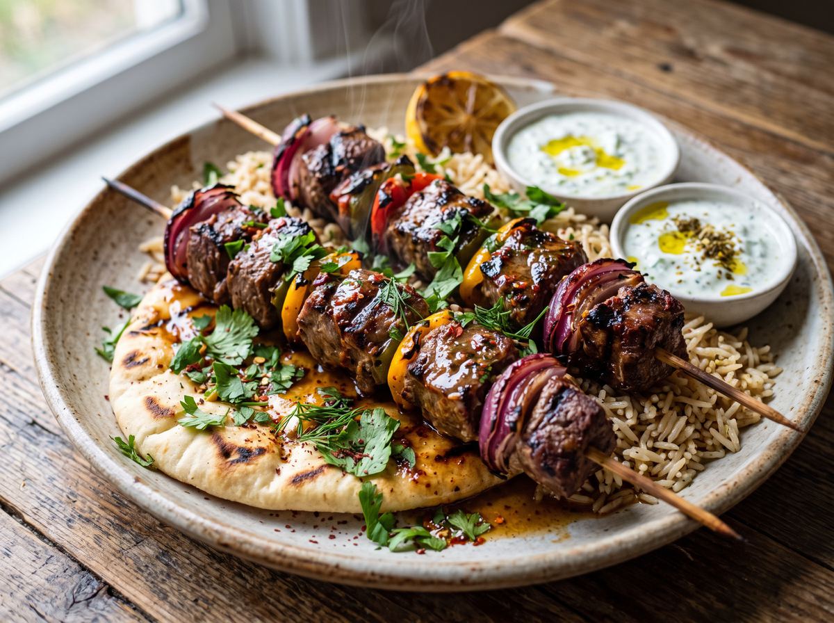 Middle Eastern Grilled Skewers