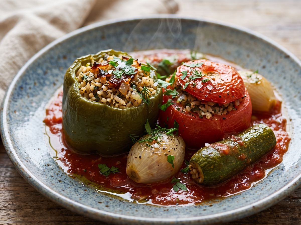 Middle Eastern Stuffed Vegetables 2