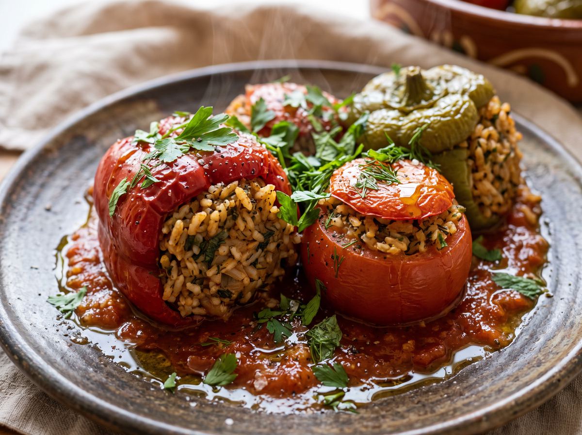 Middle Eastern Stuffed Vegetables