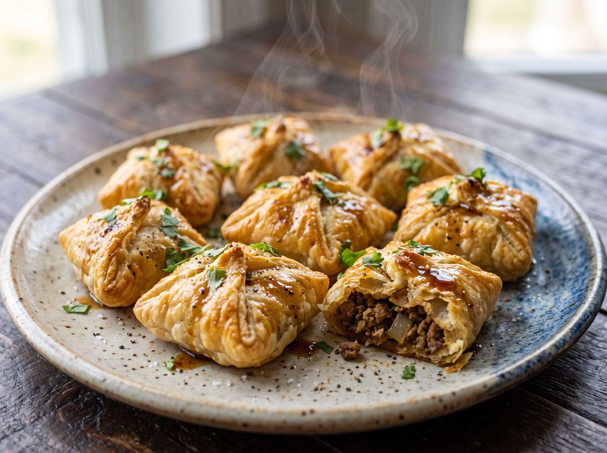 Pakistani Meat Pastry Bites 2