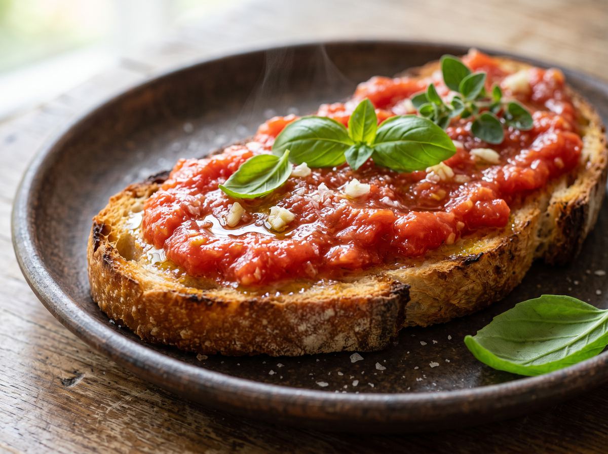 Pan con Tomate