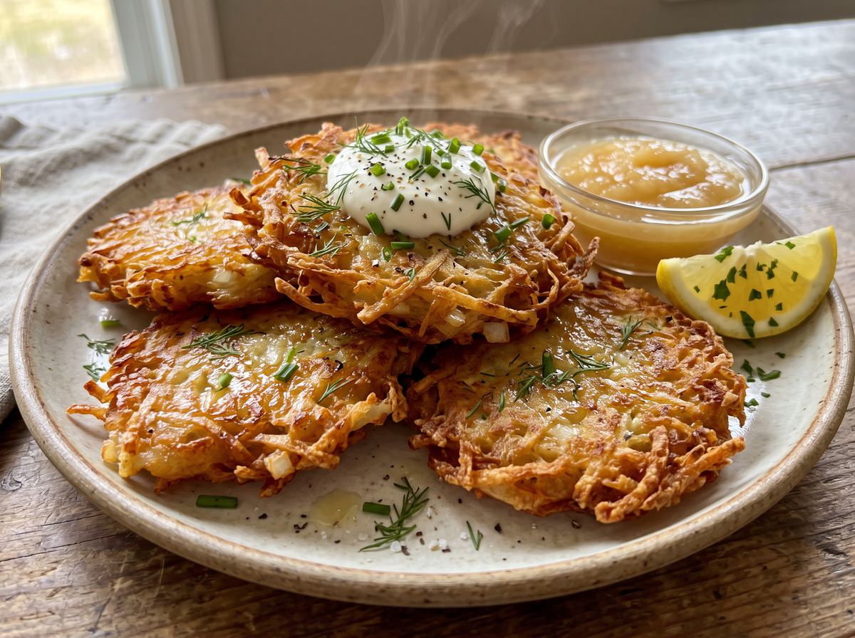 Potato Pancake Latkes