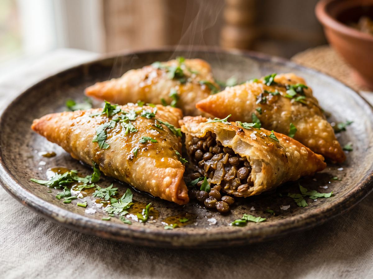 Sambusa of Lentils