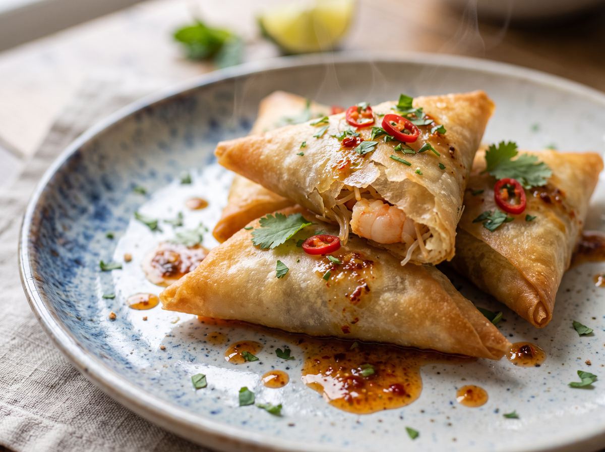 Shrimp Briouats
