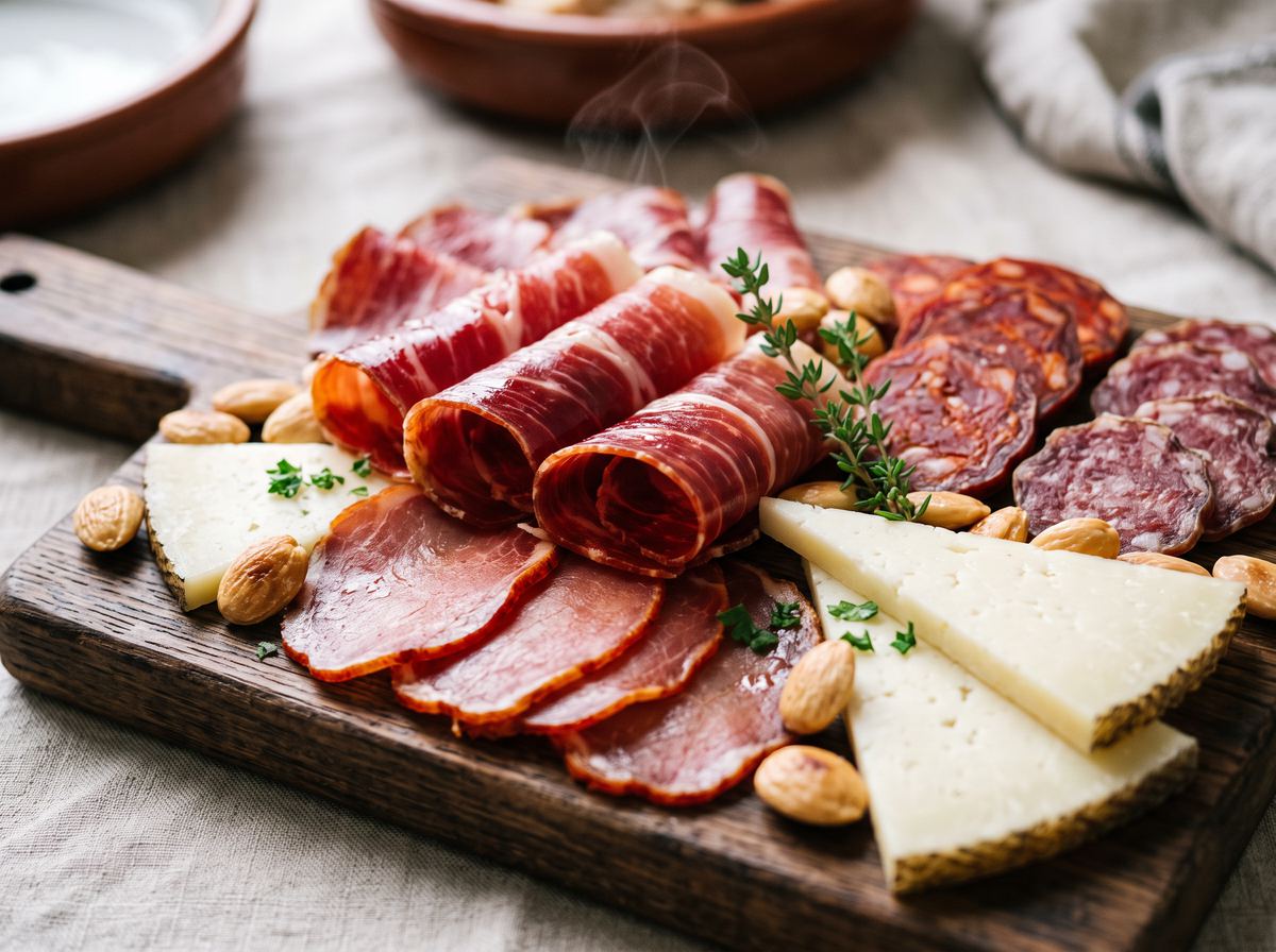 Tabla de Jamón Ibérico y Embutidos