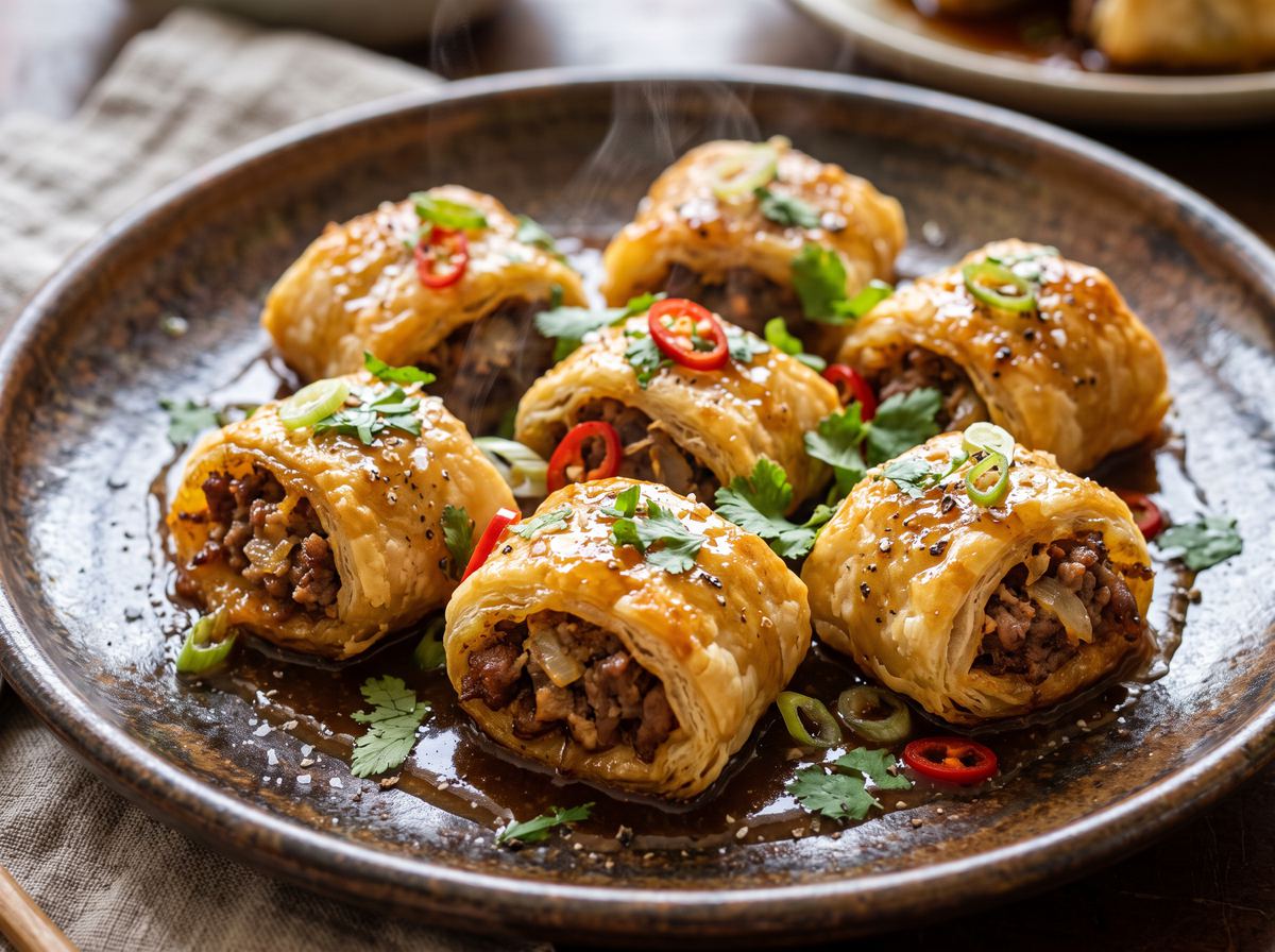 Thai Meat Pastry Bites 2