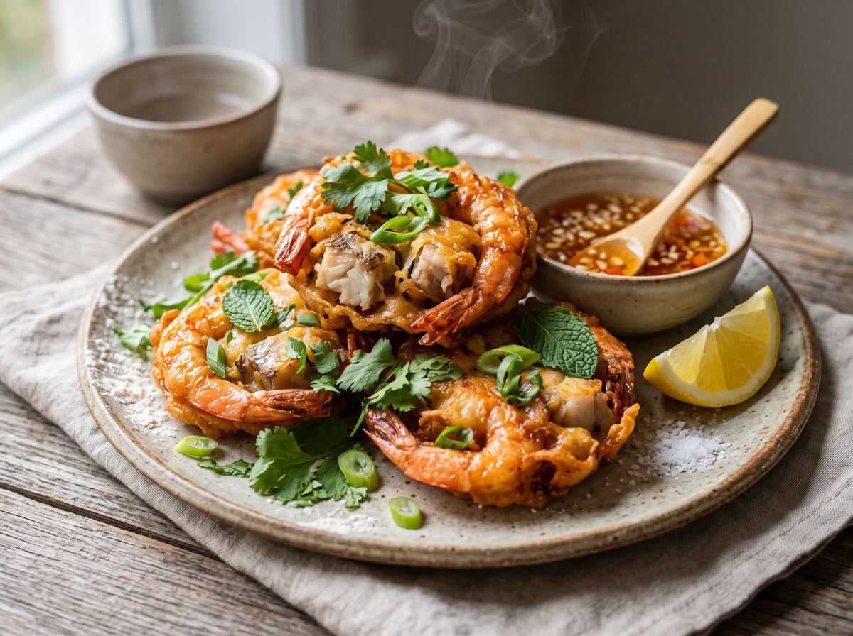 Vietnamese Seafood Fritters