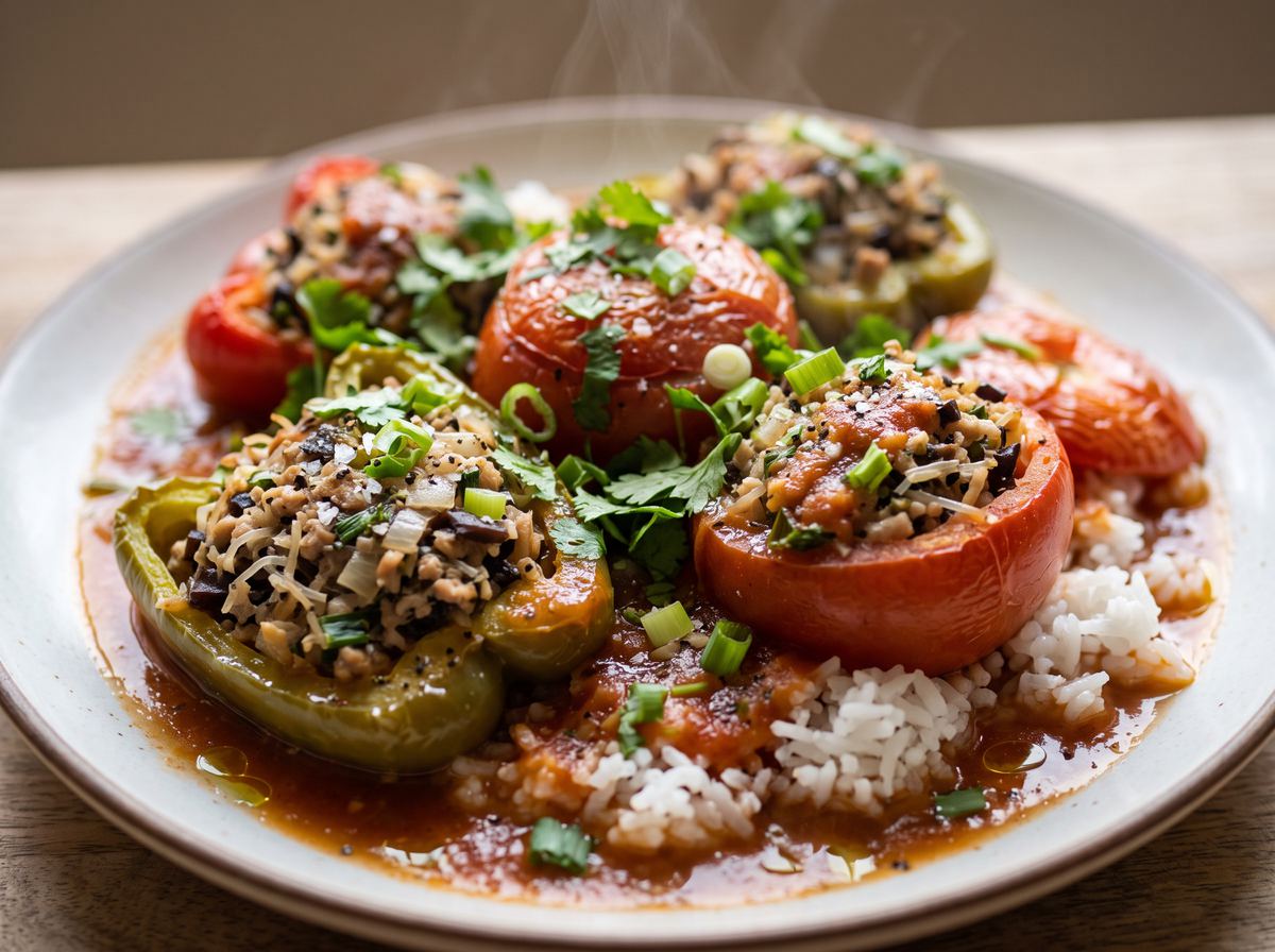 Vietnamese Stuffed Vegetables