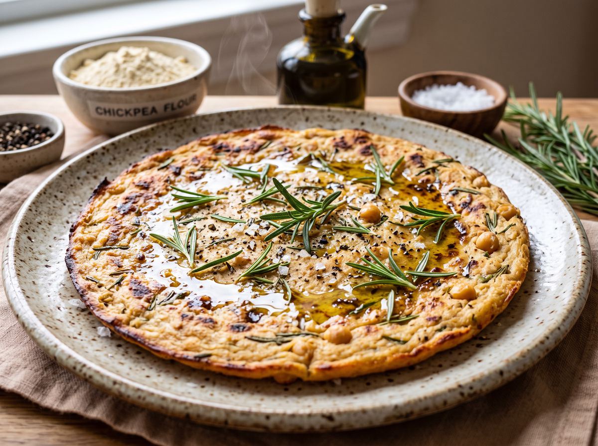 Chickpea Flatbread (Socca)