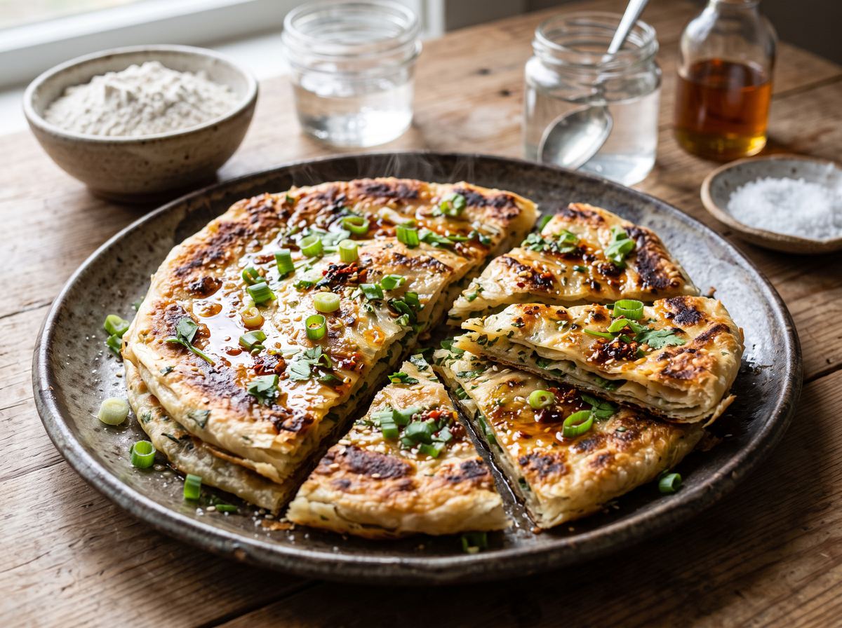 Chinese Griddle Bread 2
