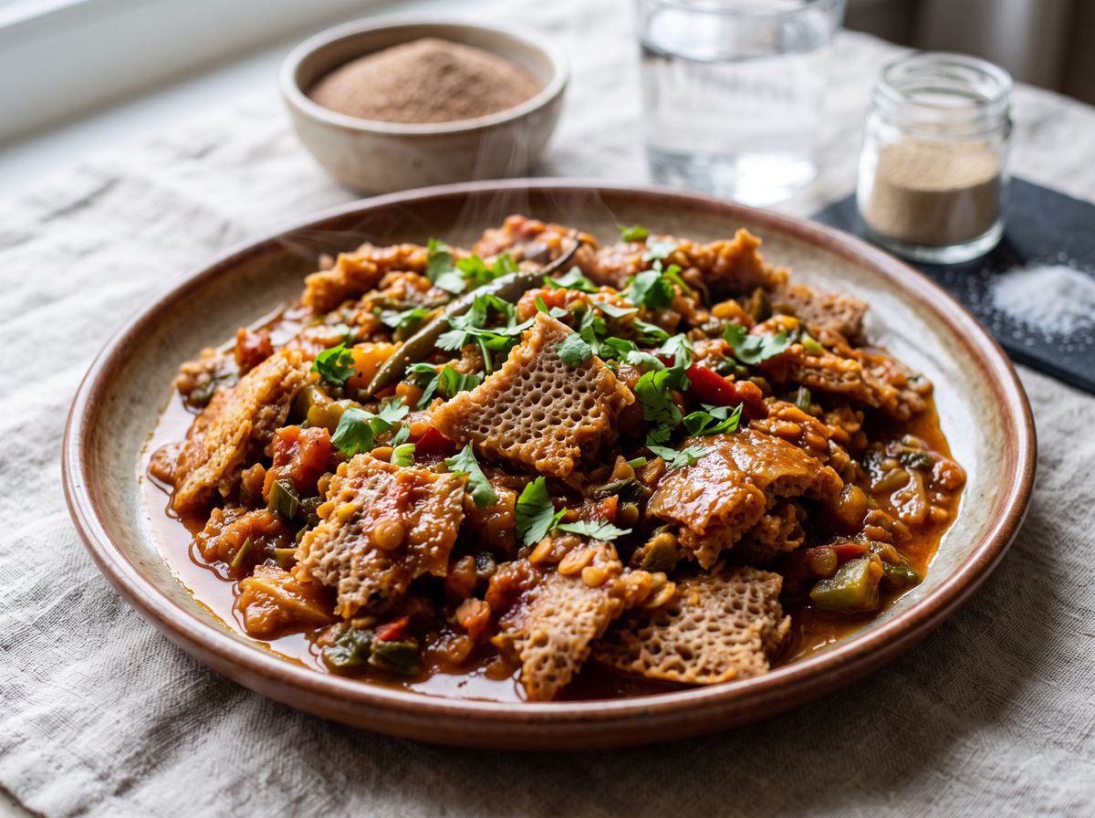 Cush Cush Torn Injera