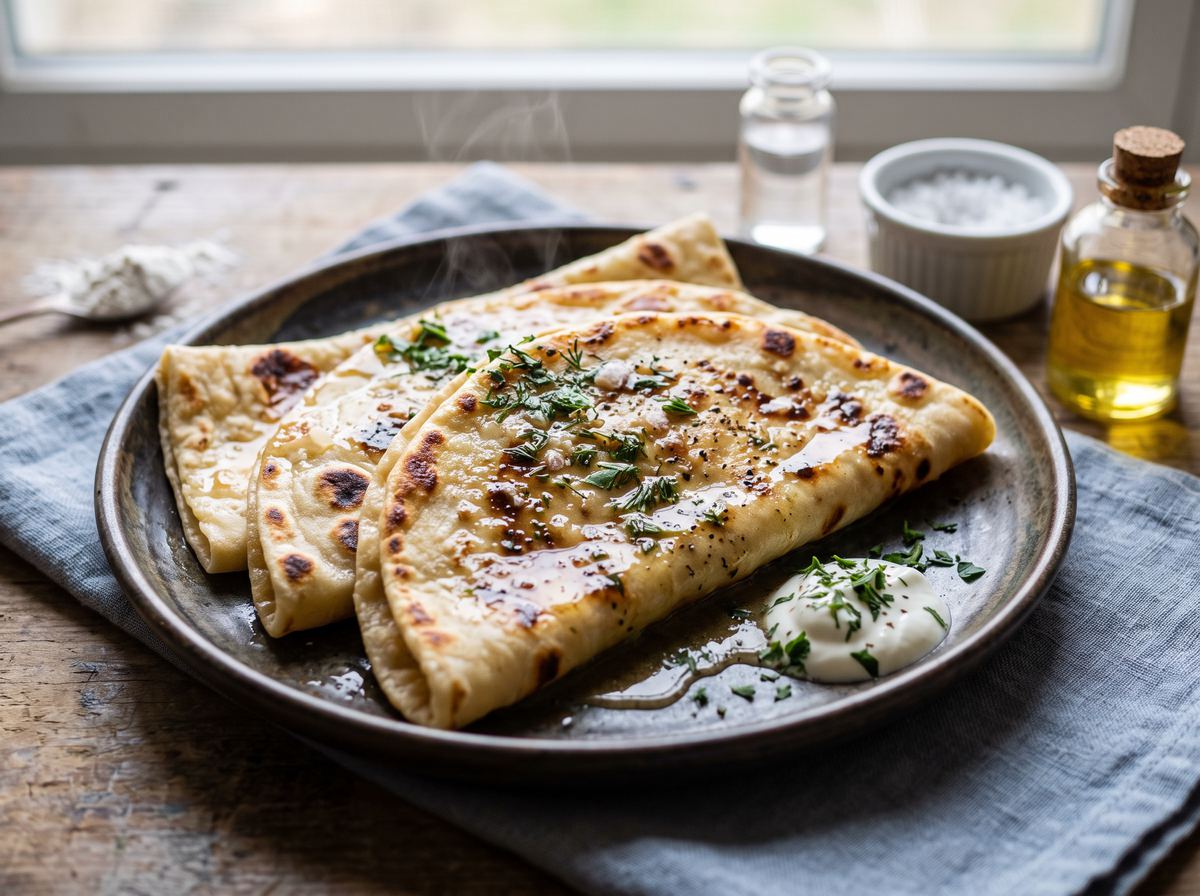 Eastern European Griddle Bread 2