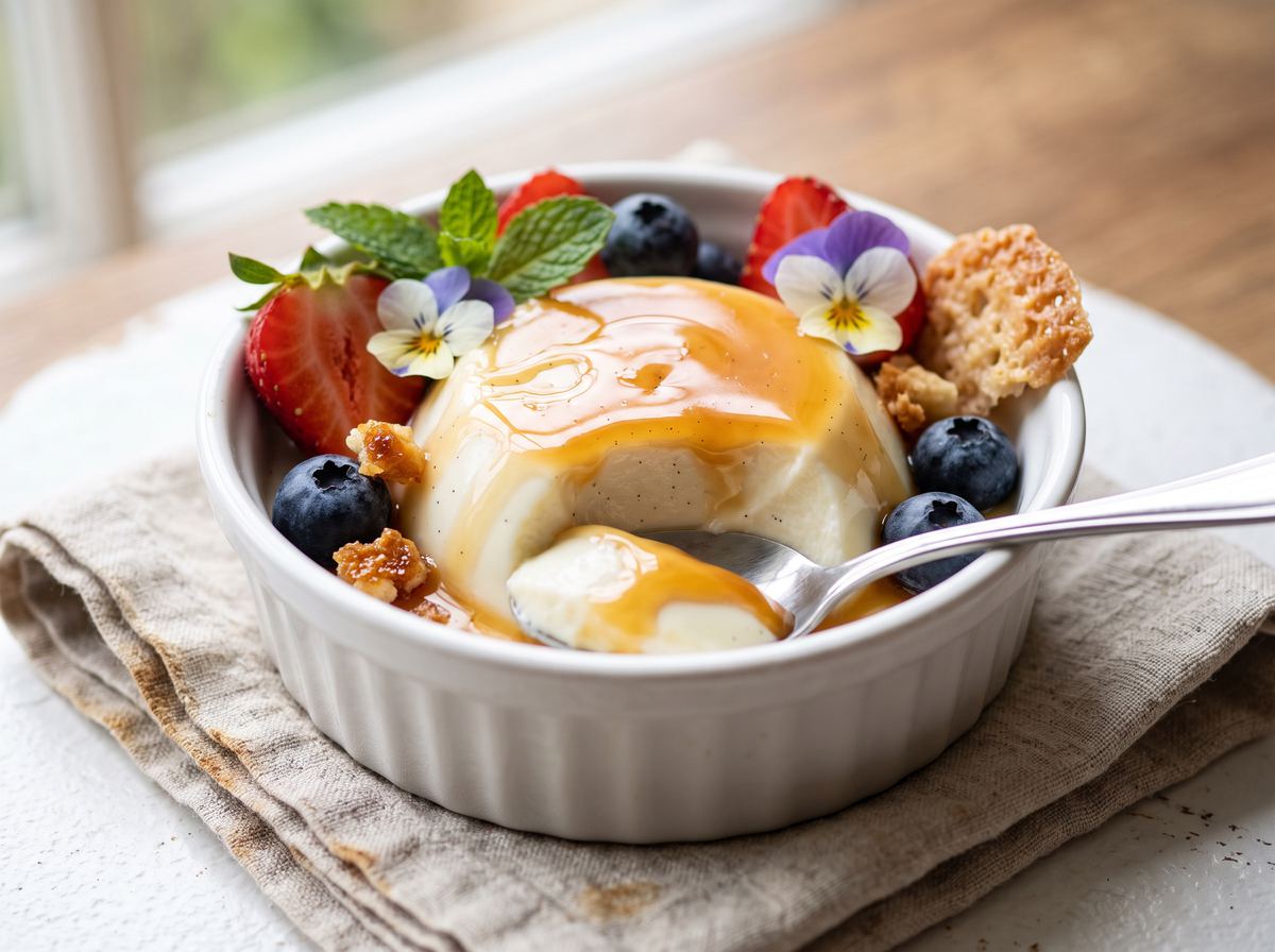 Japanese Milk Pudding