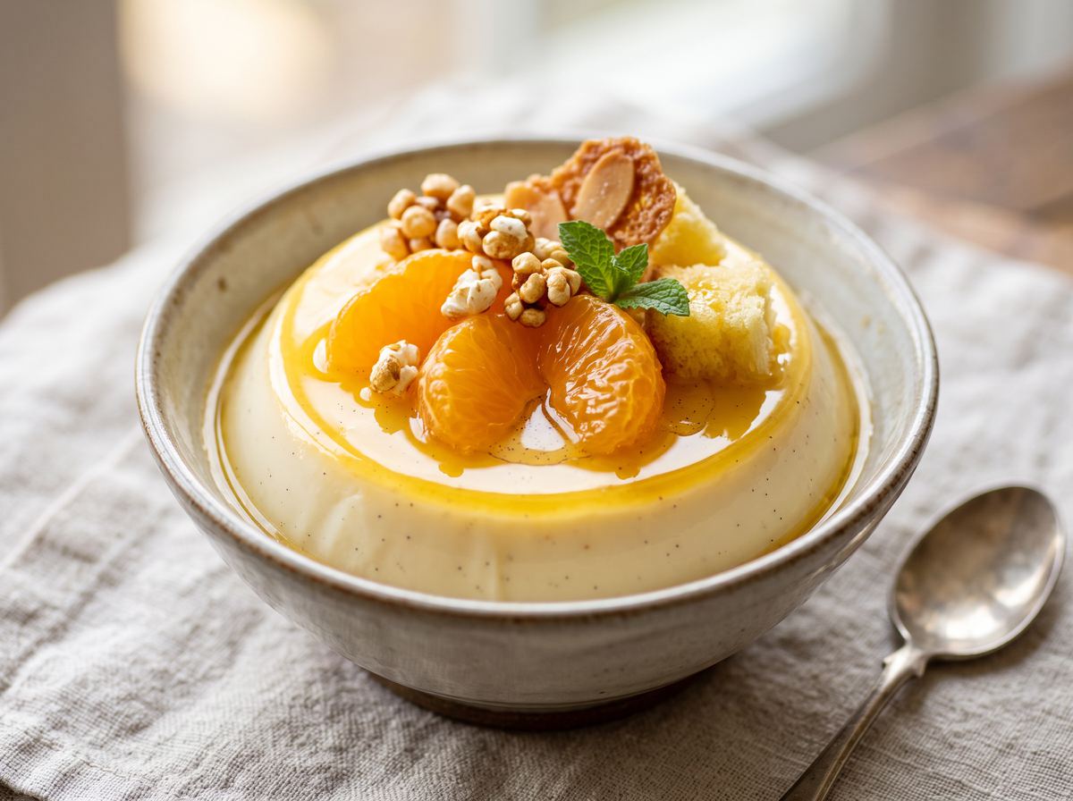 Korean Milk Pudding