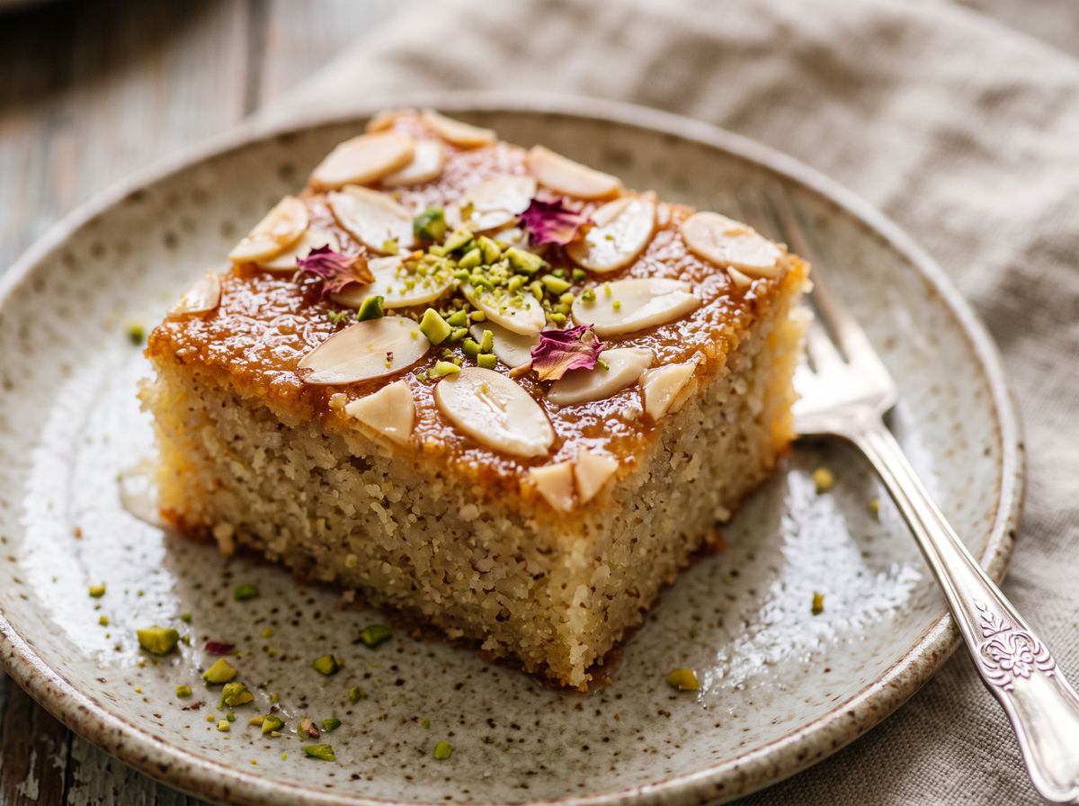 Middle Eastern Syrup Cake