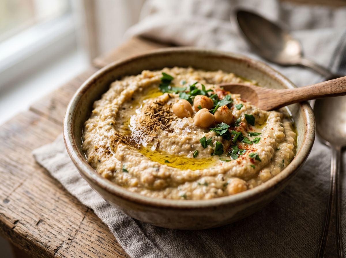 Eastern European Chickpea Dip 3