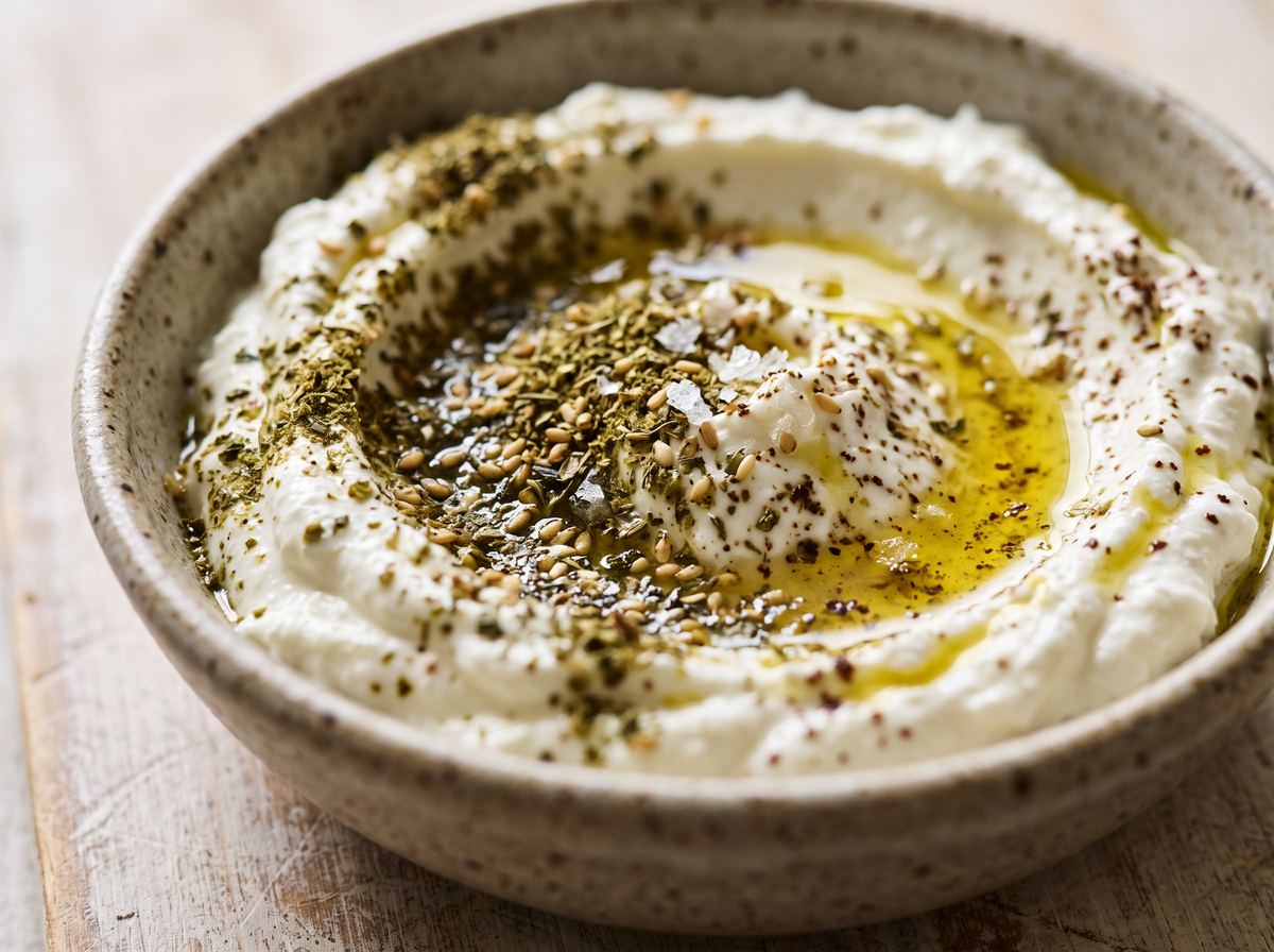 Labneh with Zaatar