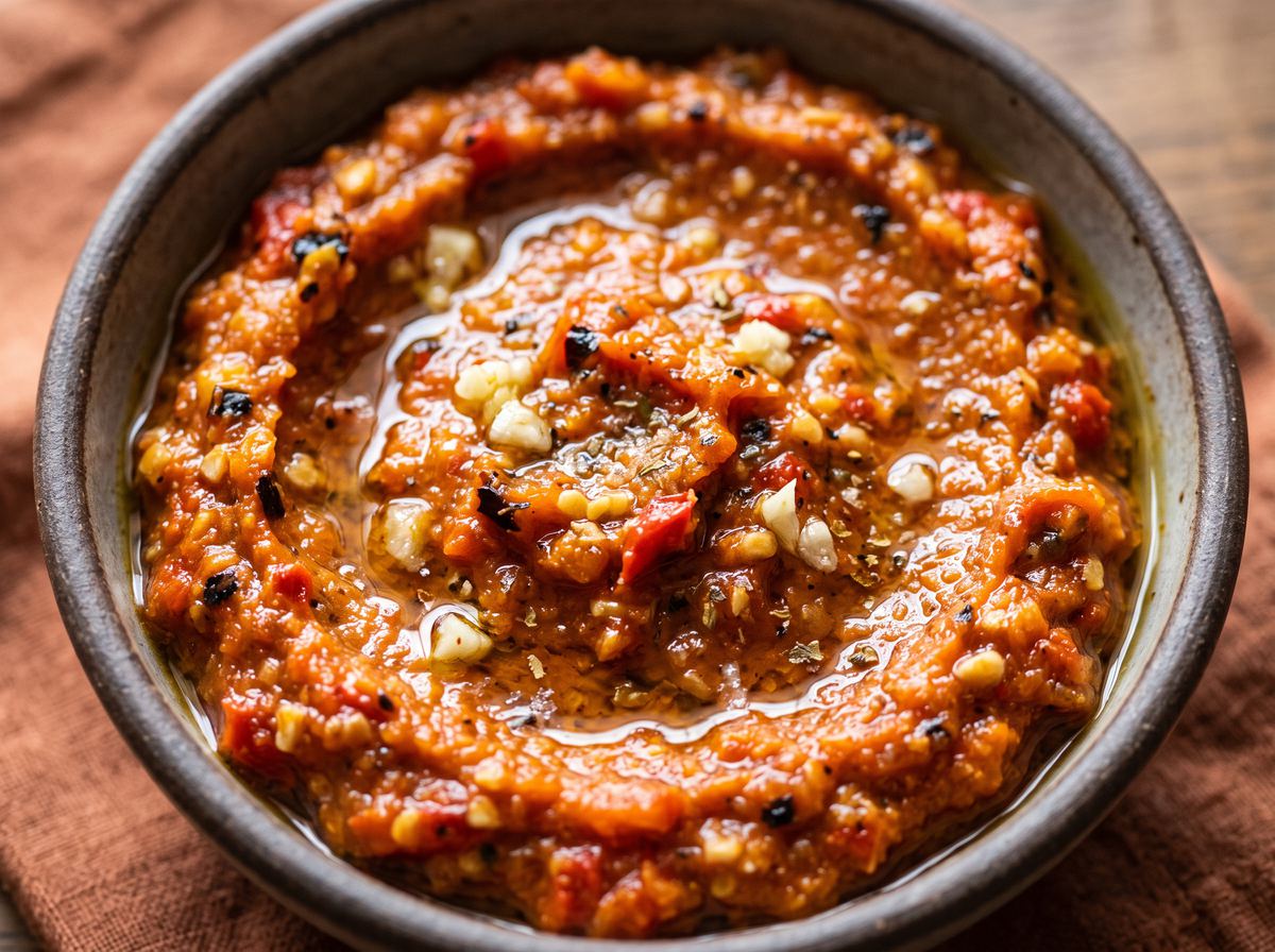 Middle Eastern Pepper Dip 3