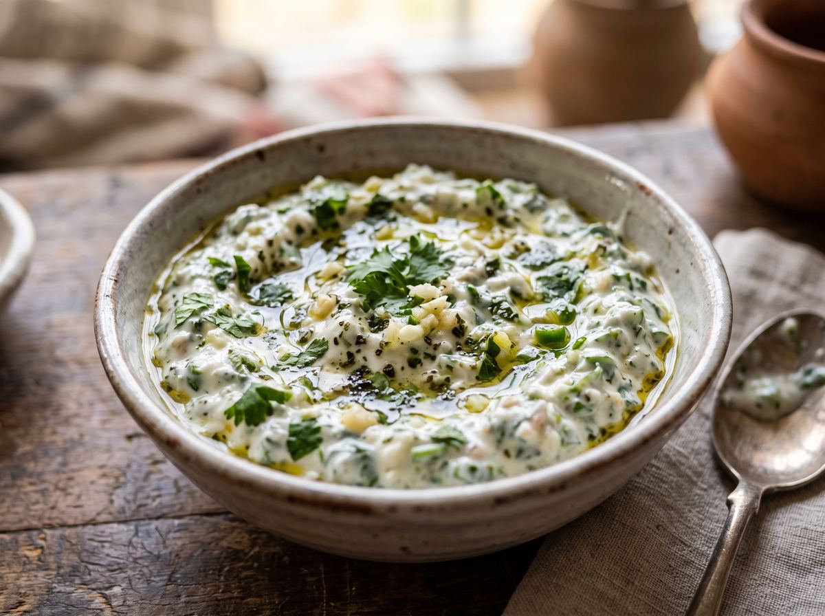 Pakistani Herb Dip 2