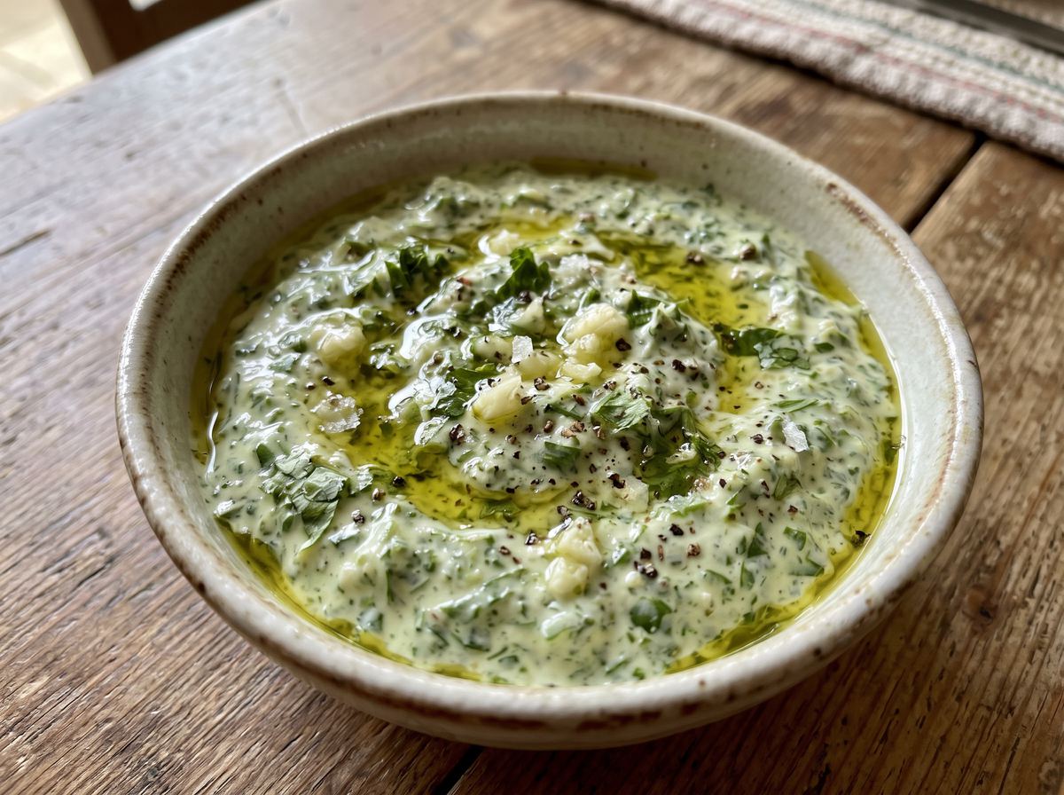Pakistani Herb Dip 3