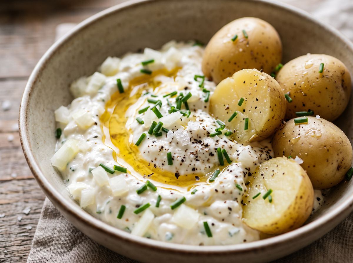 Quark mit Leinöl