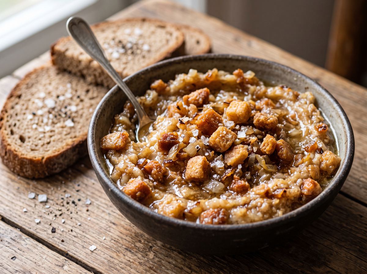 Schmaltz mit Grieben