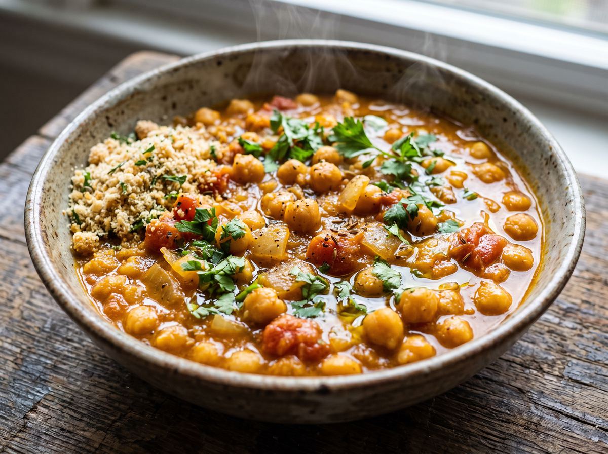 Brasileiro Chickpea Curry