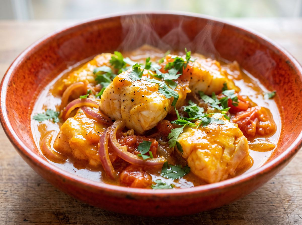 Brasileiro Fish Curry