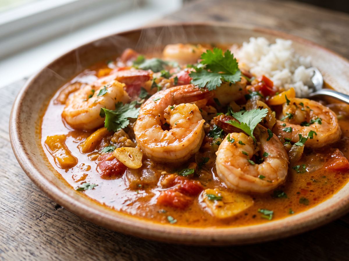 Brasileiro Shrimp Pan