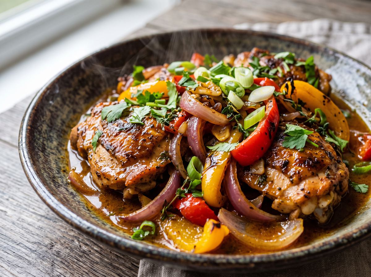Caribbean Chicken Sauté 2