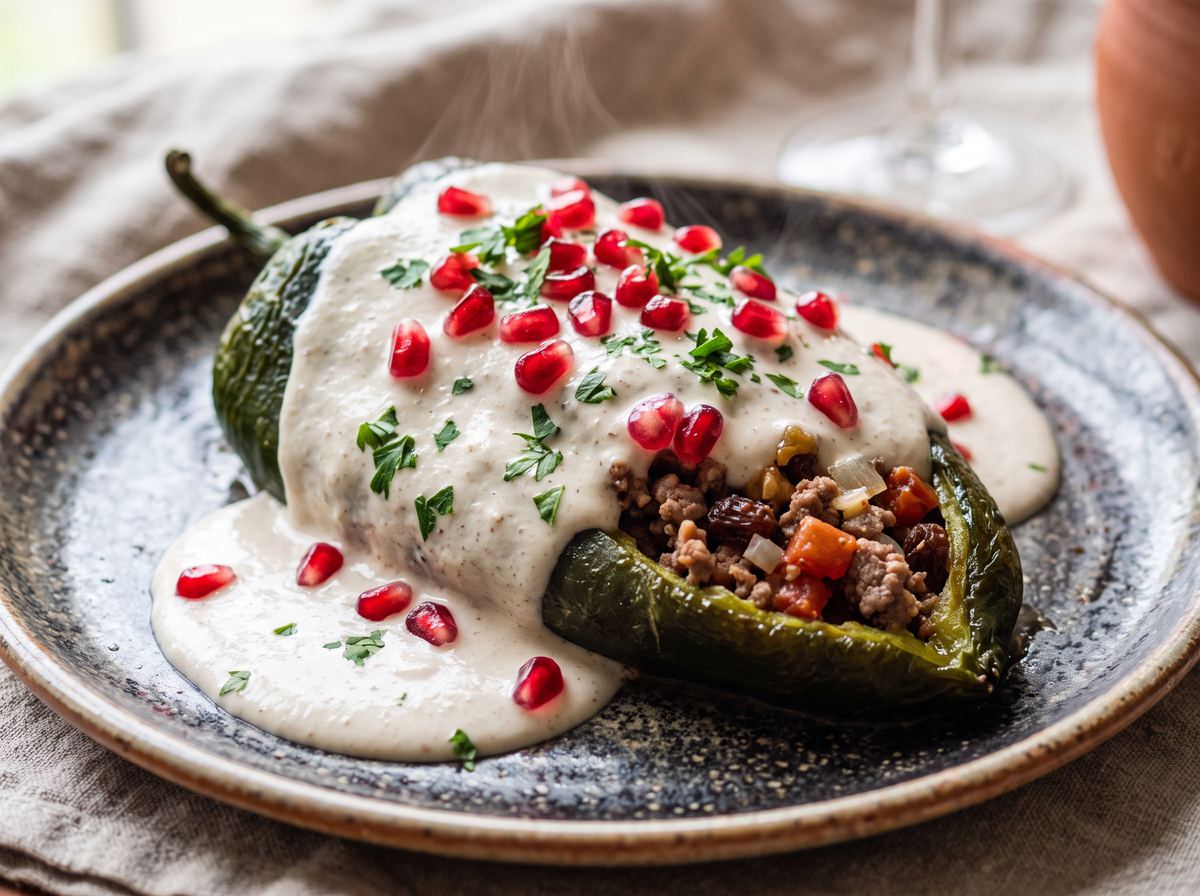 Chiles en Nogada