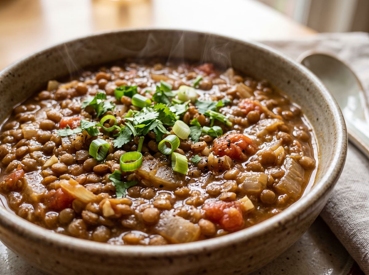 Chinese Lentil Bowl