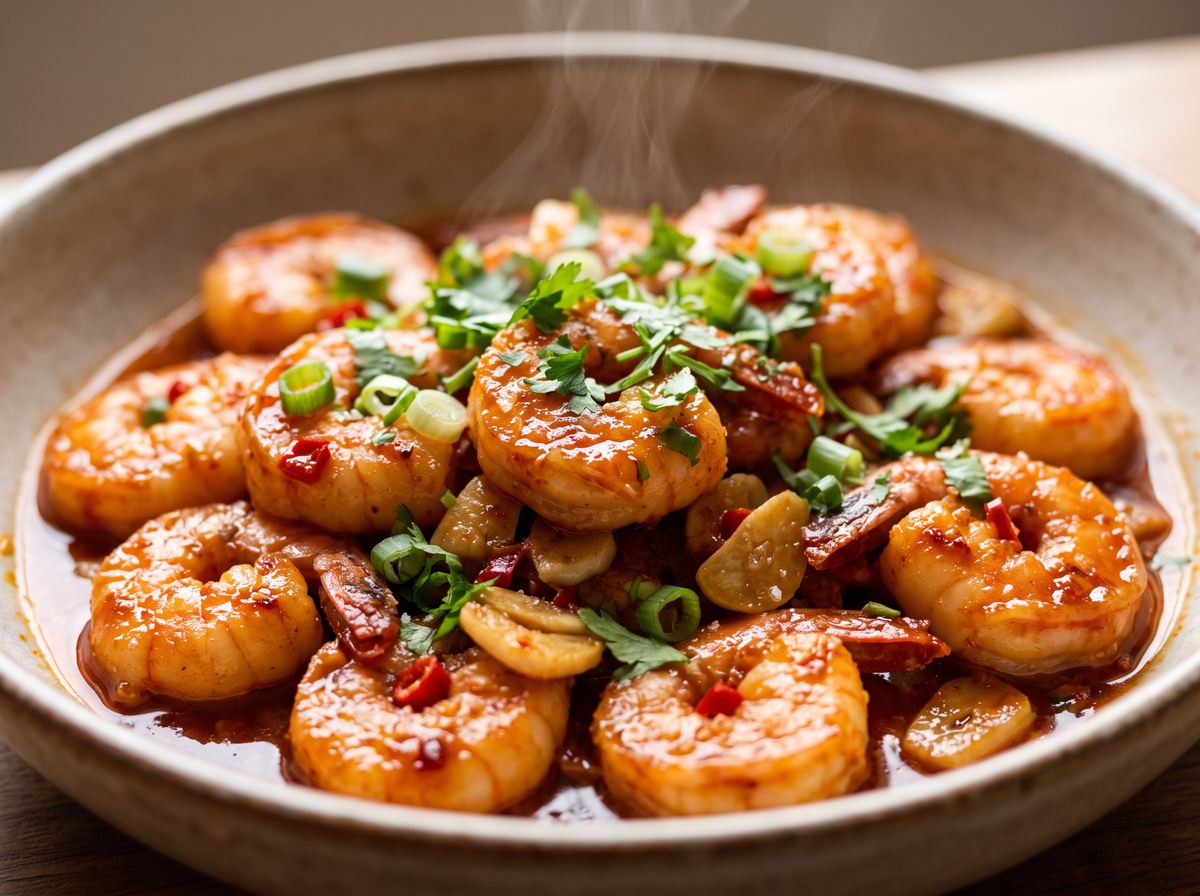 Chinese Shrimp Pan 2