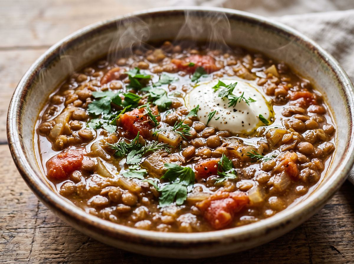 Eastern European Lentil Bowl 2