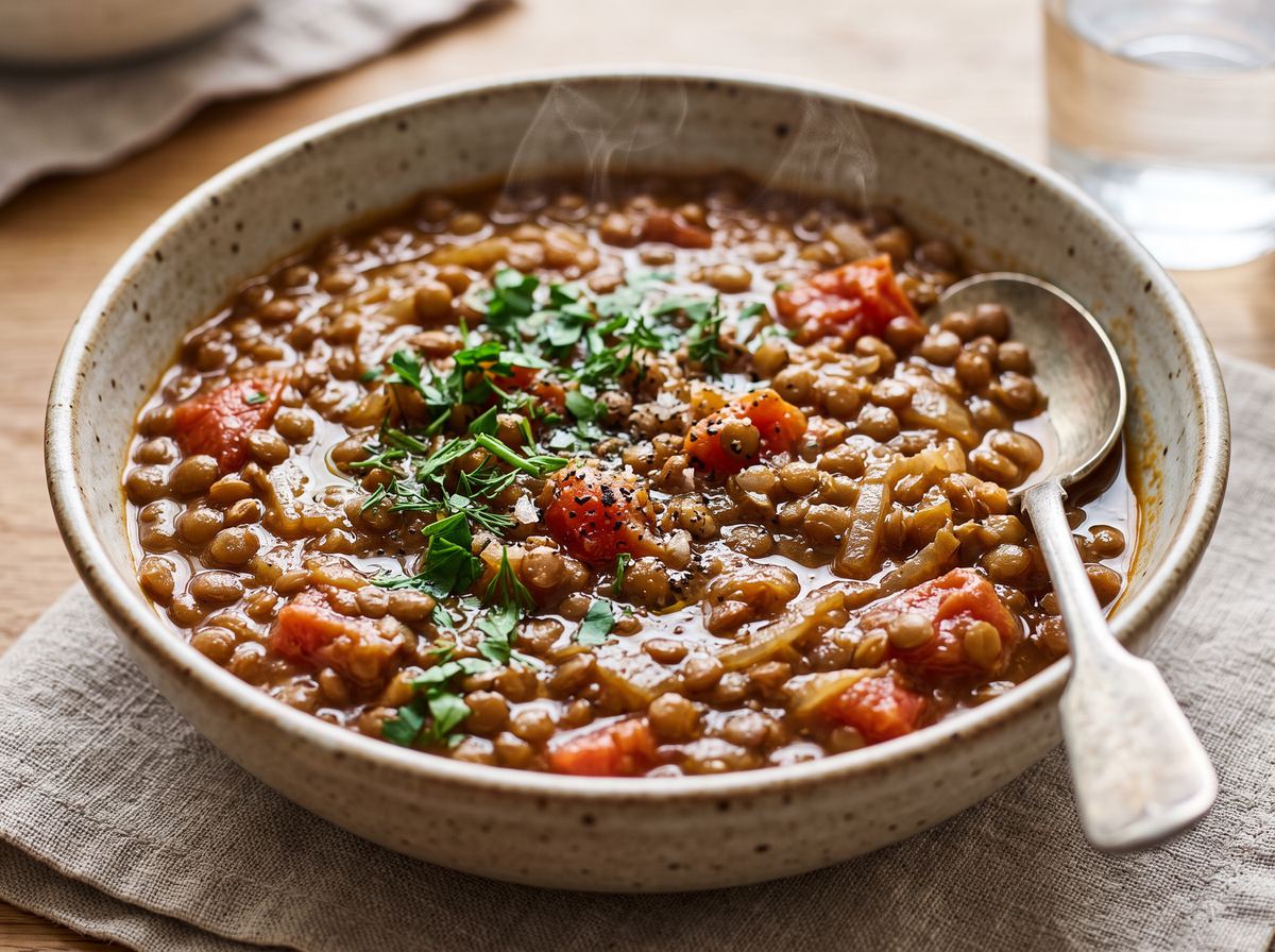 Eastern European Lentil Bowl