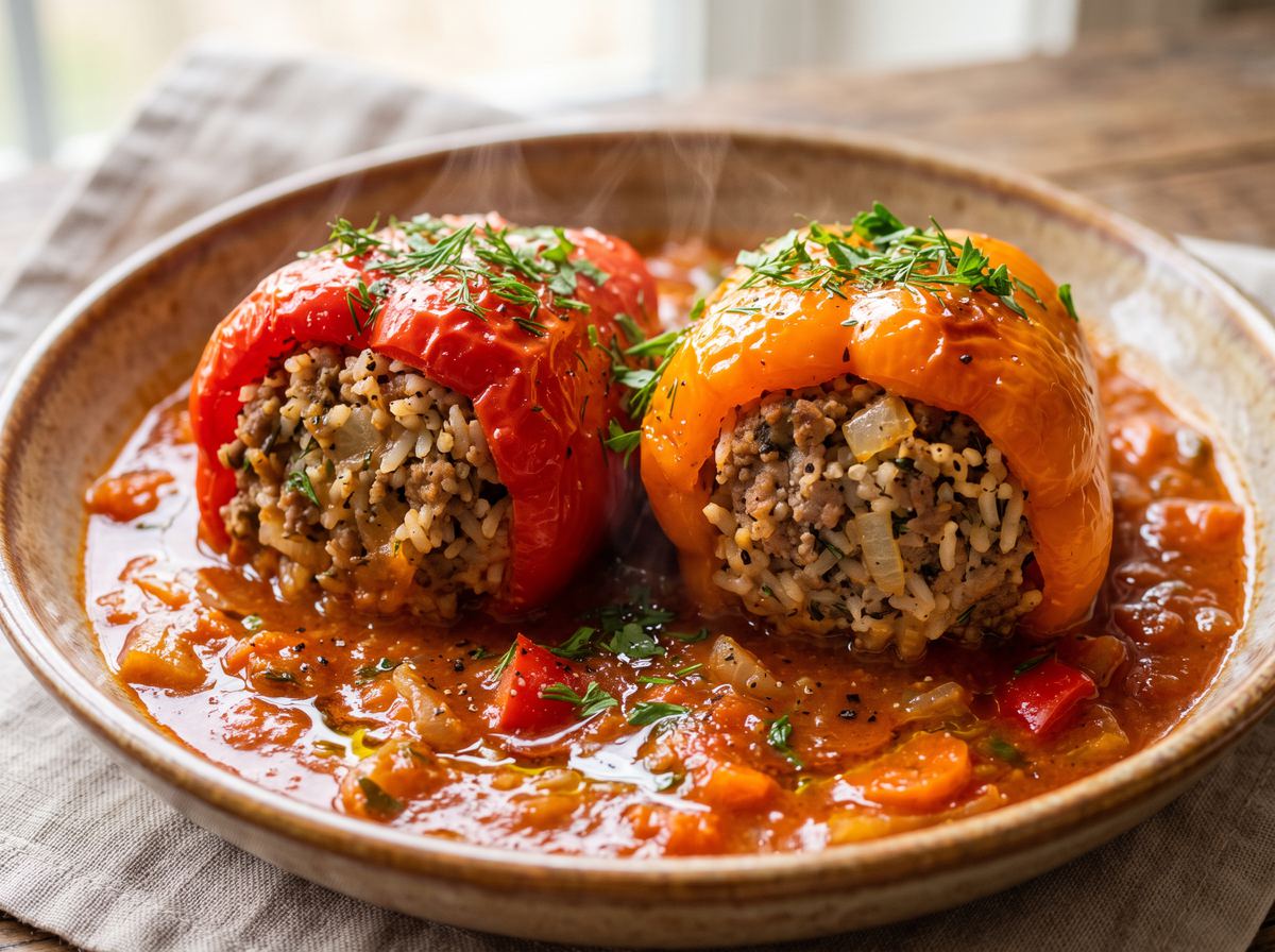 Eastern European Stuffed Peppers 2