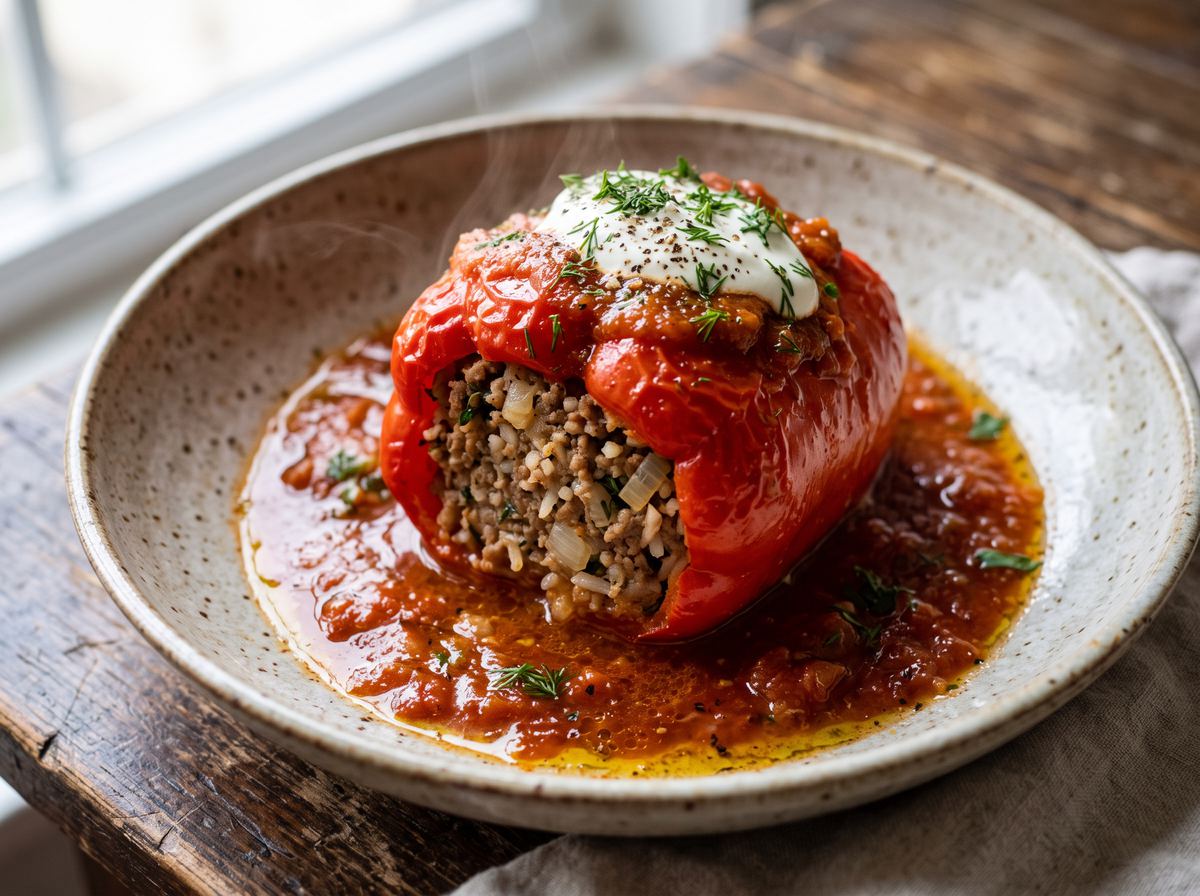 Eastern European Stuffed Peppers